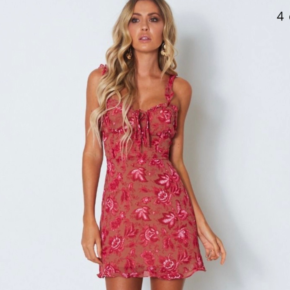 WHITE FOX sweet fling mini dress